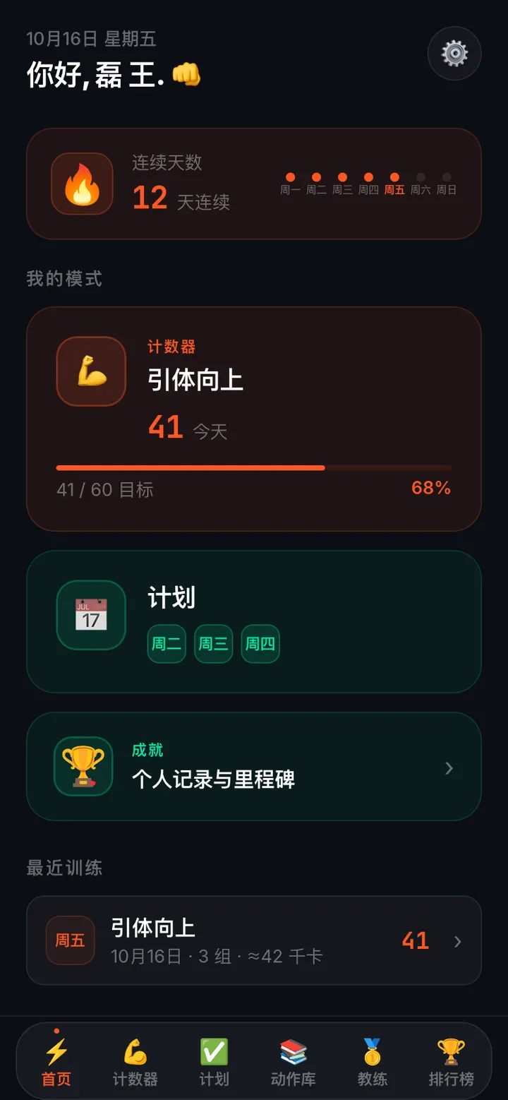 应用主界面